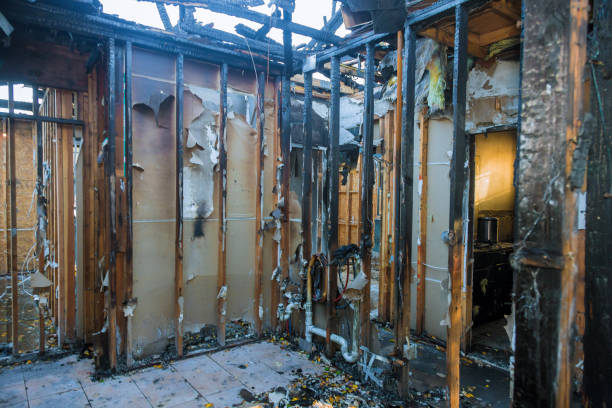 Professional Fire Damage Assessment technician working in Merion Station, PA